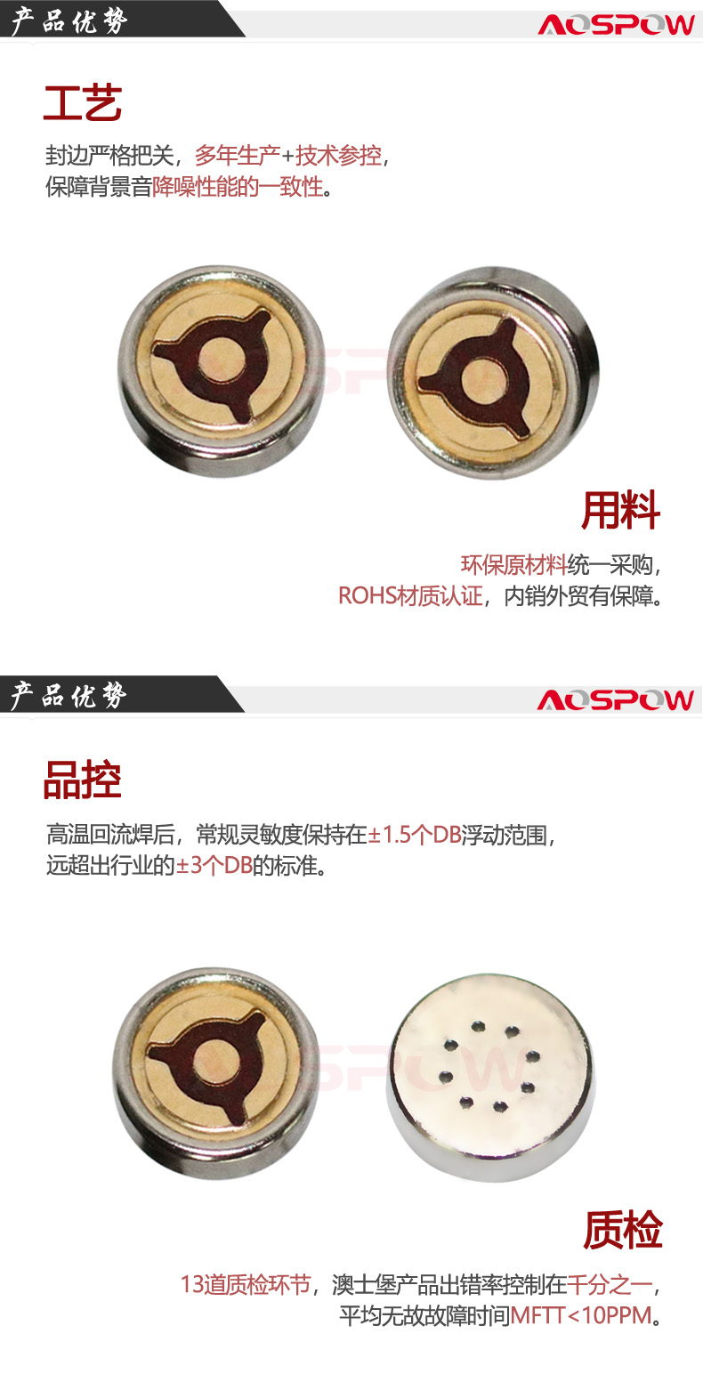 4013貼片咪頭產品優(yōu)勢